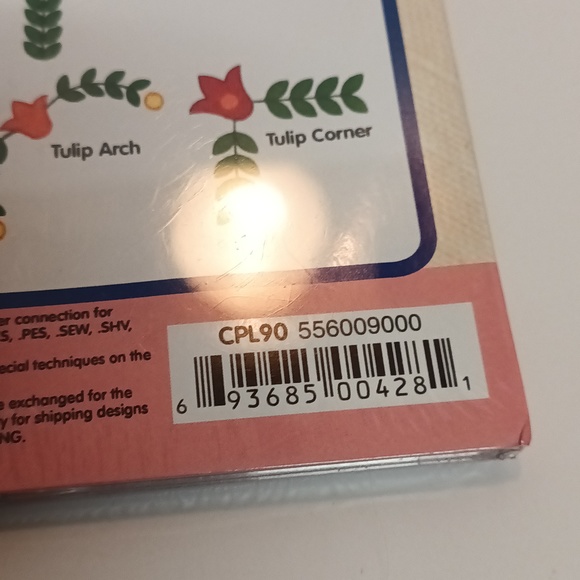 Cactus Punch Embroidery Garden Glory Quilt Labels Design CD - Picture 6 of 6